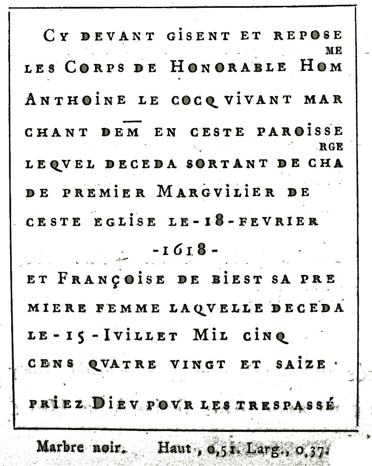 Sainte savine dédicace Lecoq Biest C00730