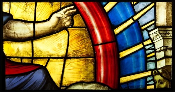Saint-Chapelle de Vincennes - Baie 6 - Bras de Dieu (bgw17 0703)