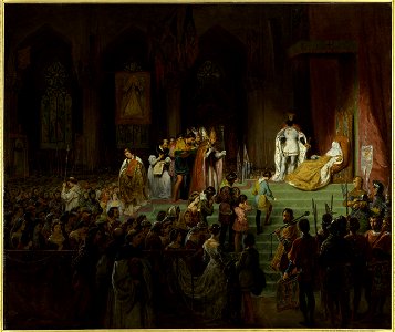 Saint-Evre, Gillot - « Hommages publics rendus dans l’église Sainte Claire de Coïmbra, aux restes d’Ines de Castro, exhum - 3488 - Maison de Victor Hugo