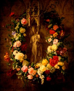 Saint-Jean Simon Offrande à la Vierge