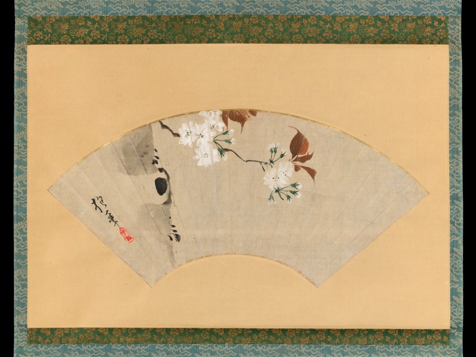 Sakai Hōitsu - Cherry Blossoms - 2015.300.92 - Metropolitan Museum of Art