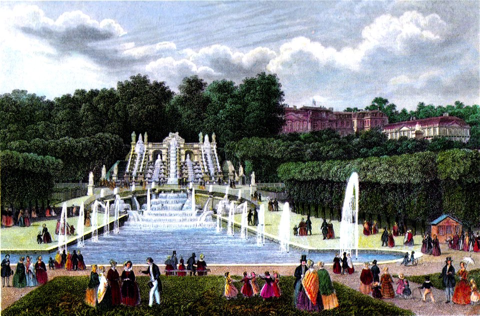 Saint-Cloud Chateau c1845