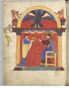 Saint-Sever Beatus f. 004v - Saint John