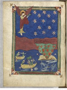 Saint-Sever Beatus f. 139v - Second trumpet