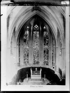 Saint-Chapelle de Vincennes - Vitraux de l'abside (cicv289)