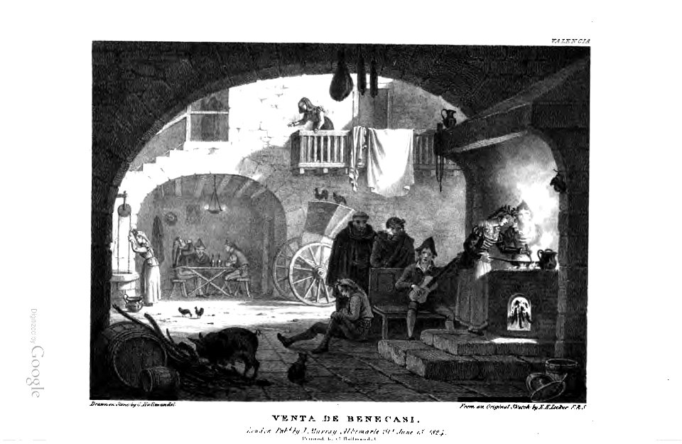 Sale in Benicassim 1824 Edward Hawke Locker