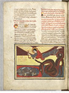 Saint-Sever Beatus f. 202v - Pit