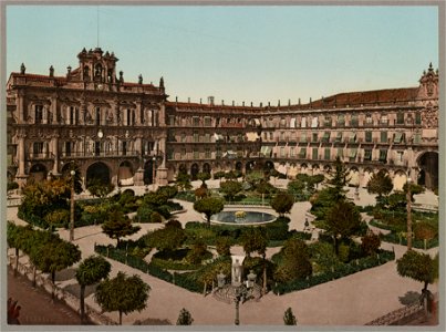 Salamanca. Plaza Mayor LCCN2017660775