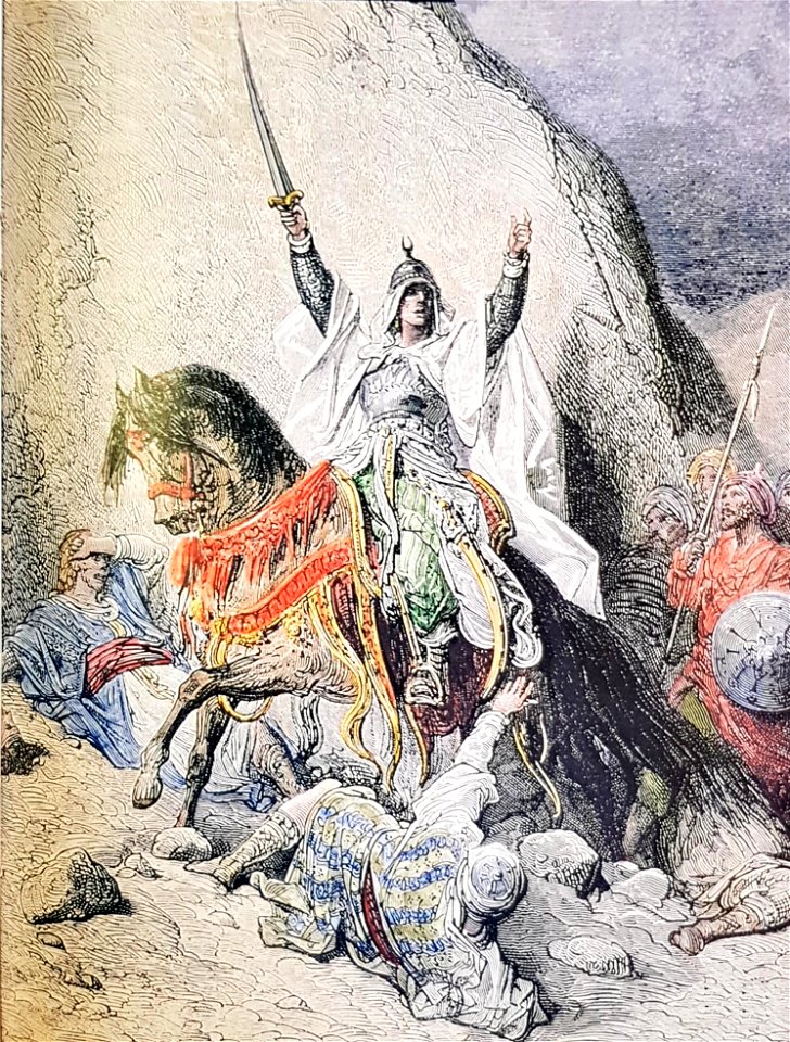 Saladin the Victorious, colored