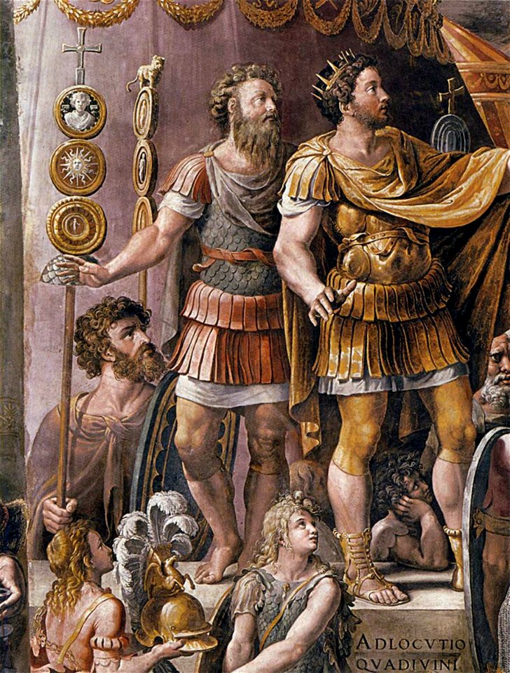 Sala di costantino, visione della croce 04