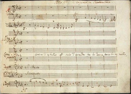 Salieri Armida Ouvertüre