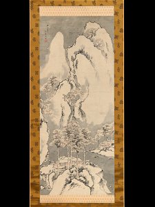 Sakaki Hyakusen - Snowy Landscape - 2015.300.155 - Metropolitan Museum of Art