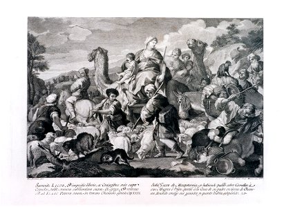 Salida de Jacob de Mesopotamia - Fernando Selma