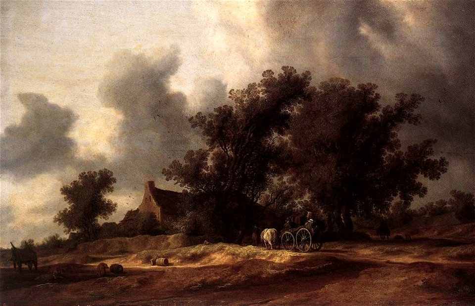 Salomon van Ruysdael - After the Rain - WGA20560