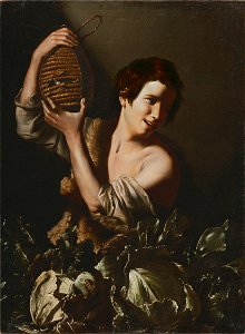 Salini Muchacho con garrafa y repollos 1610 thyssen