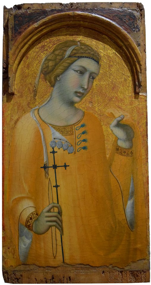 Sainte agathe-1315-Pietro Lorenzetti-musee de tesse-le mans