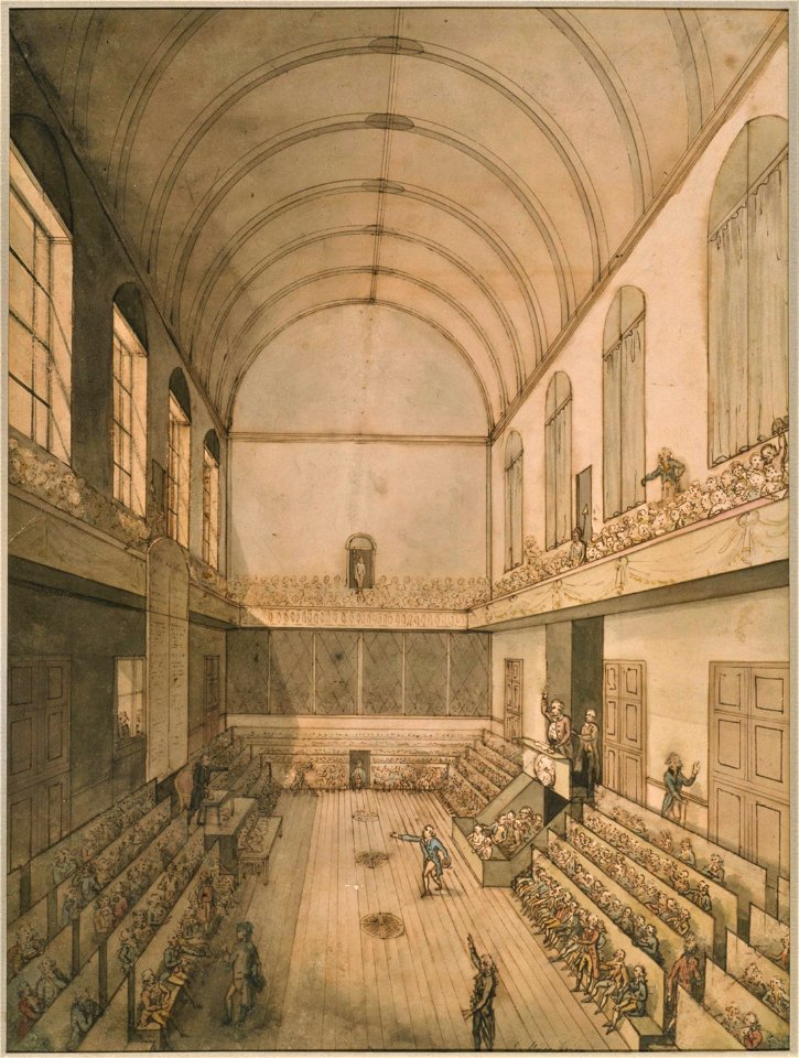 Salle du manège le 10 août 1792