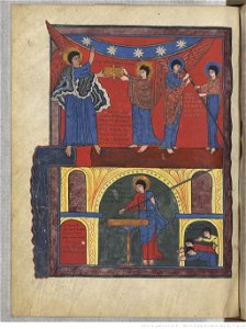 Saint-Sever Beatus f. 150v - Measure