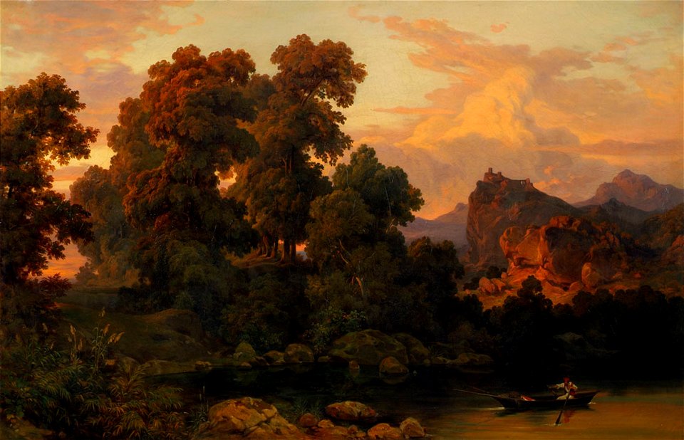 Salomon Corrodi - Italienische Landschaft - 2790 - Kunsthistorisches Museum
