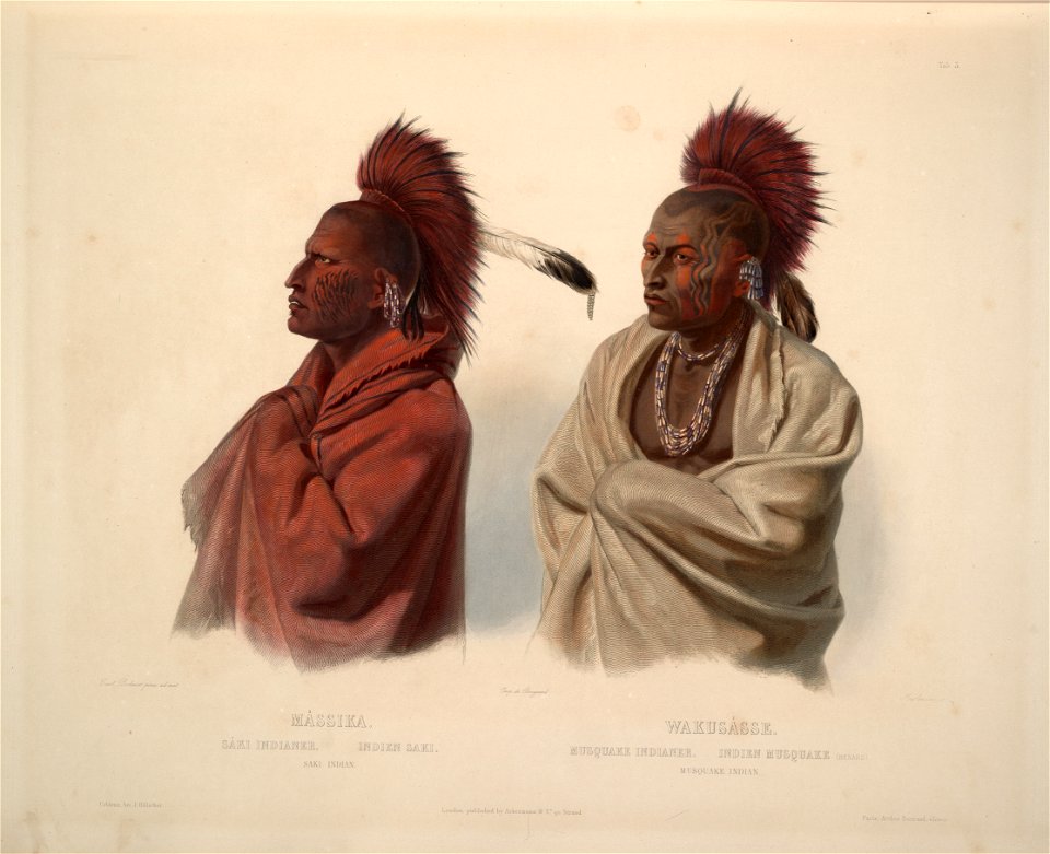 Saki indian and Musquake indian0036v