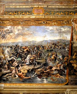 Sala di costantino, battaglia di Ponte Milvio 03