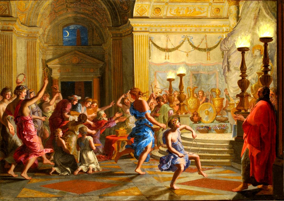 Salomon sacrifiant aux idoles - Jacques Stella (1993-1)