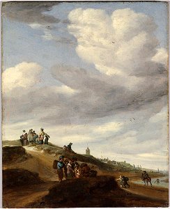 Salomon van Ruysdael - Seacoast Scene - 1935.28 - Fogg Museum