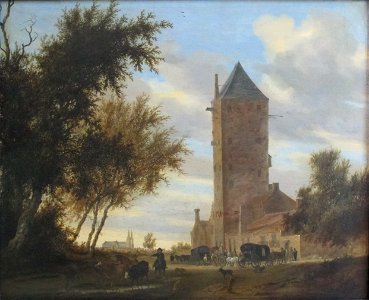 Salomon van Ruysdael Krajobraz z Plometoren
