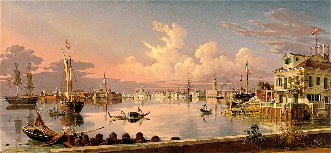 Robert Salmon - View of Venice
