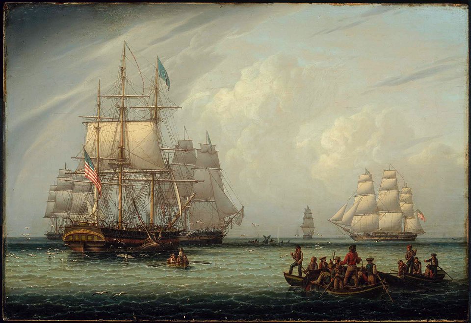 Robert Salmon - South Sea Whale Fishing I