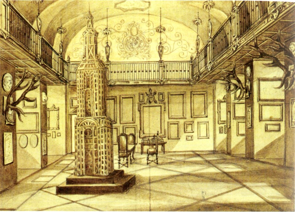 Salem Bibliothekssaal