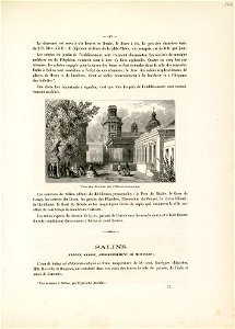 Salins. Vue du Jardin de l'Etablissement - Fonds Ancely - B315556101 A BERTHIER 182