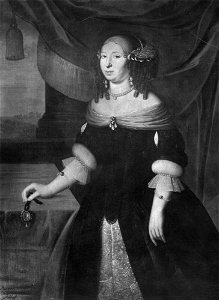 Salomon Duarte - Maria Elisabeth, 1634-1665, lantgrevinna av Hessen-Darmstadt - NMGrh 884 - Nationalmuseum