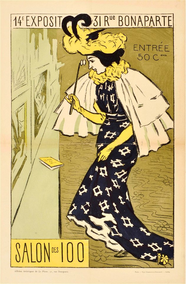 Salon des Cent (14) juin 1895