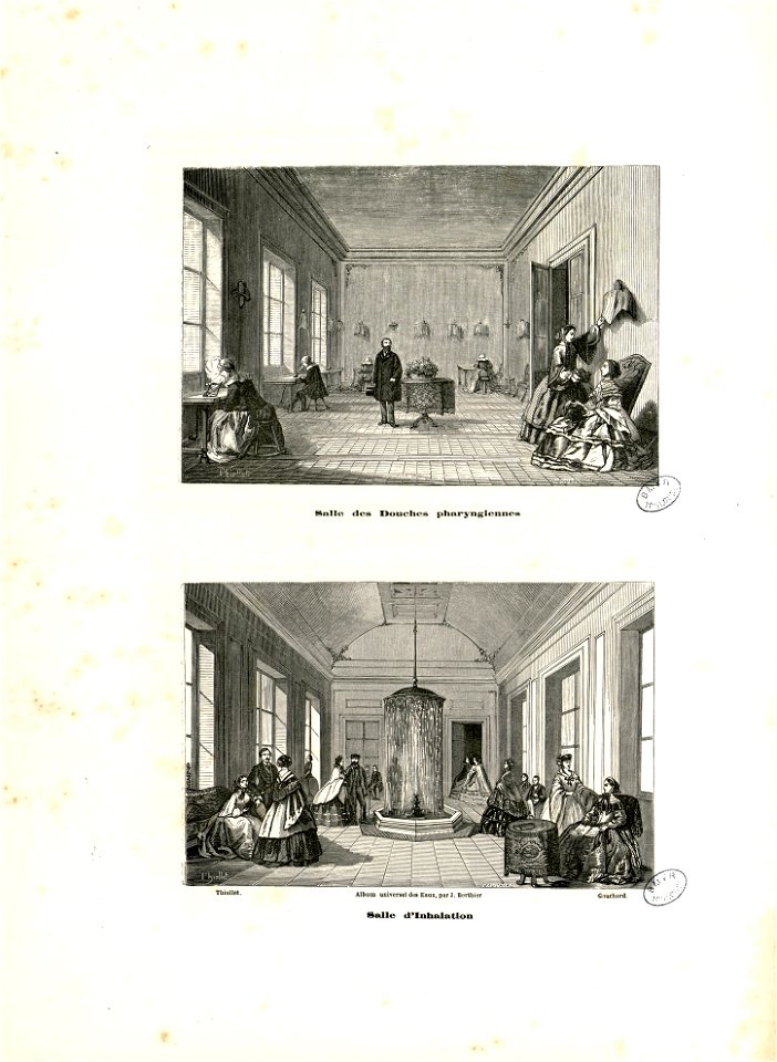 Salle d'inhalation - Fonds Ancely - B315556101 A BERTHIER 133b