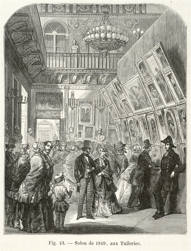 Salon de 1849, aux Tuileries