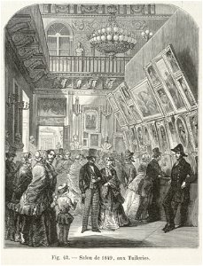 Salon de 1849, aux Tuileries