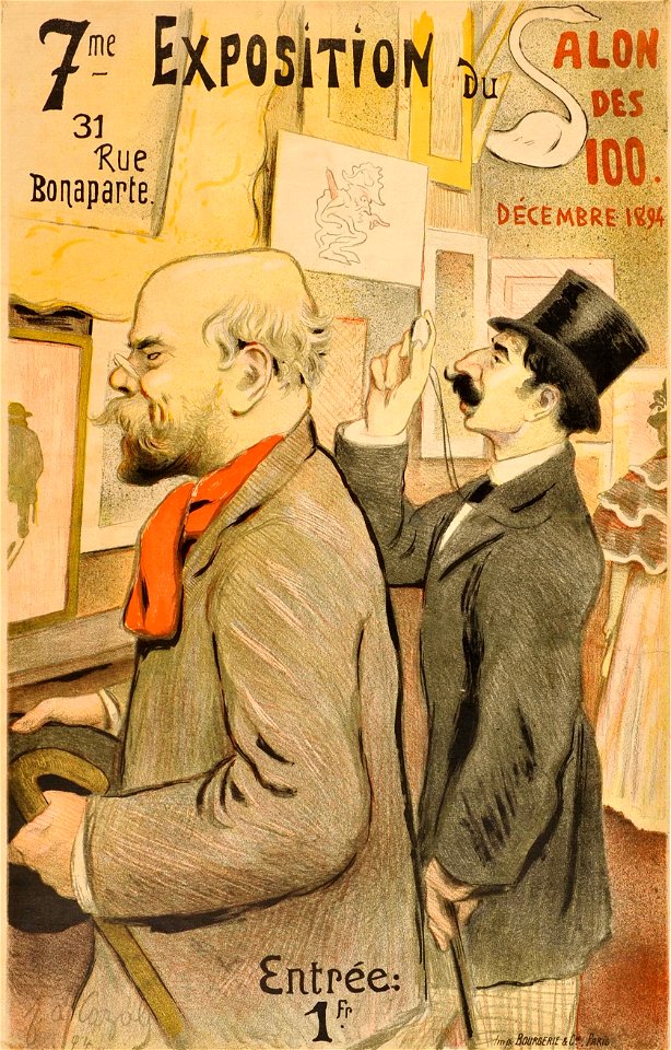 Salon des Cent ( 7) - décembre 1894