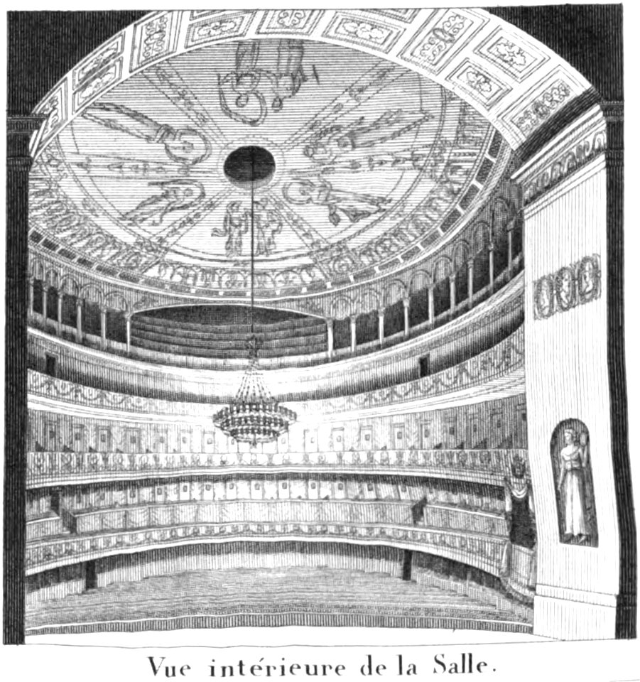 Salle Favart (1) - Donnet 1821 plate3 GB-Ghent detail, interior view