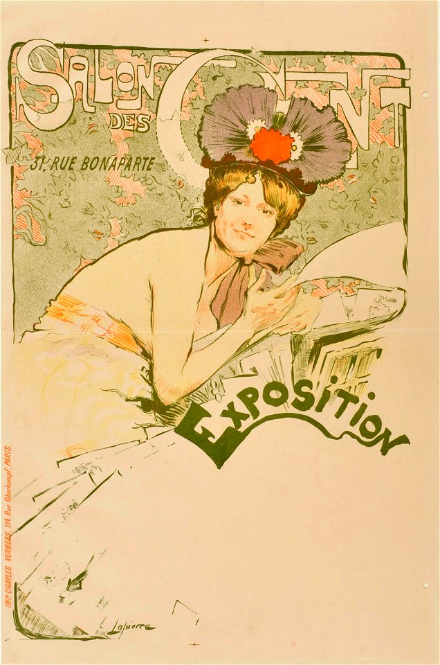 Salon des Cent (15) - octobre 1895 EAL
