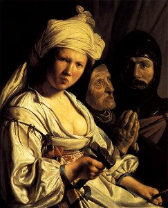 Salomon de Bray - Jael, Deborah and Barak - WGA03141