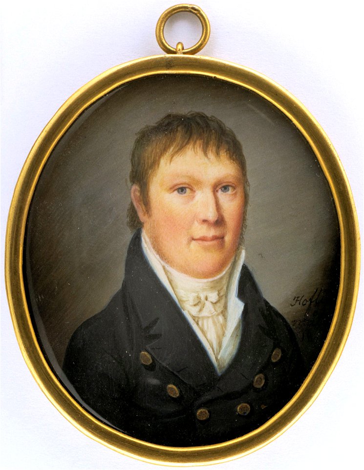 Salomon Hofling - Portrait of a man - S 180 - Finnish National Gallery