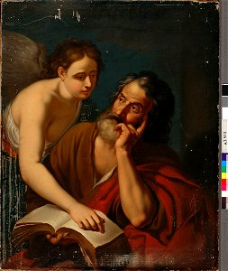 Salomon Andersson - Matthew the Evangelist and the Angel - A I 413 - Finnish National Gallery