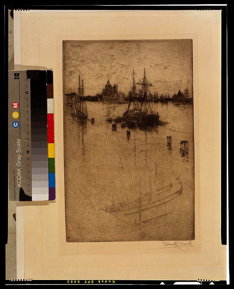 Salute from the lagoon - Joseph Pennell. LCCN2002719420