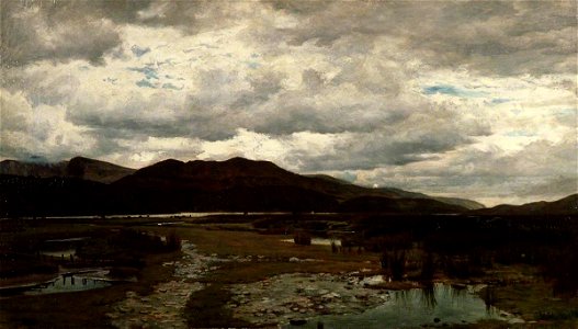 Salt Marshes, Bont Ddu (gcf02211)