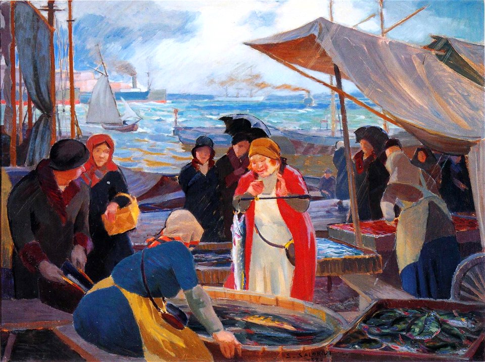Salokivi, Kauppatori