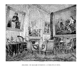 Salon de Juliette Récamier-Abbaye-au-Bois