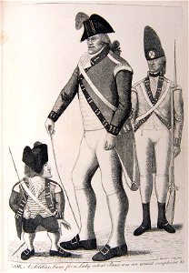 Sam. A Soldier I am for a Lady, what Beau was ere arm'd compleater etc. (BM 1935,0522.13.115)