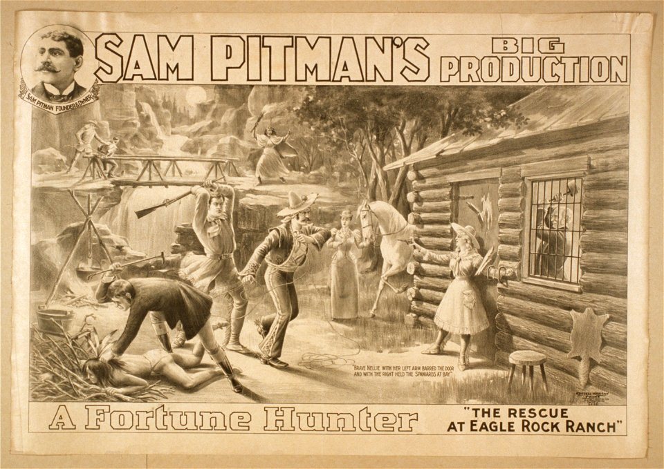 Sam Pitman's big production, A fortune hunter LCCN2014636314