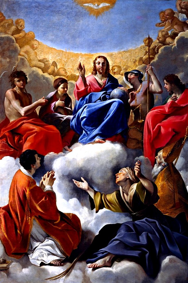 Salvator Mundi (o Paradiso) - Lanfranco